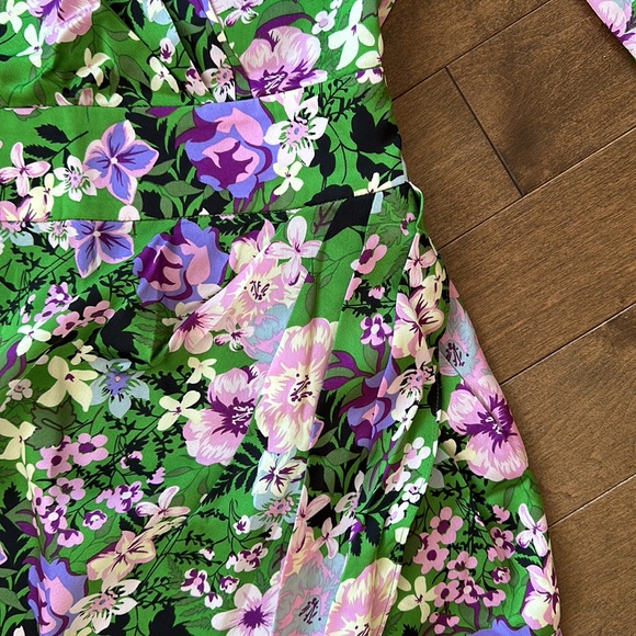 NWT. SHEIN asymmetrical dress with built in scarf. - Picture 3 of 8